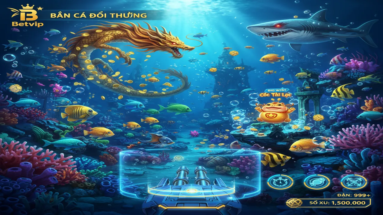 Bắn cá ăn tiền thật Betvip