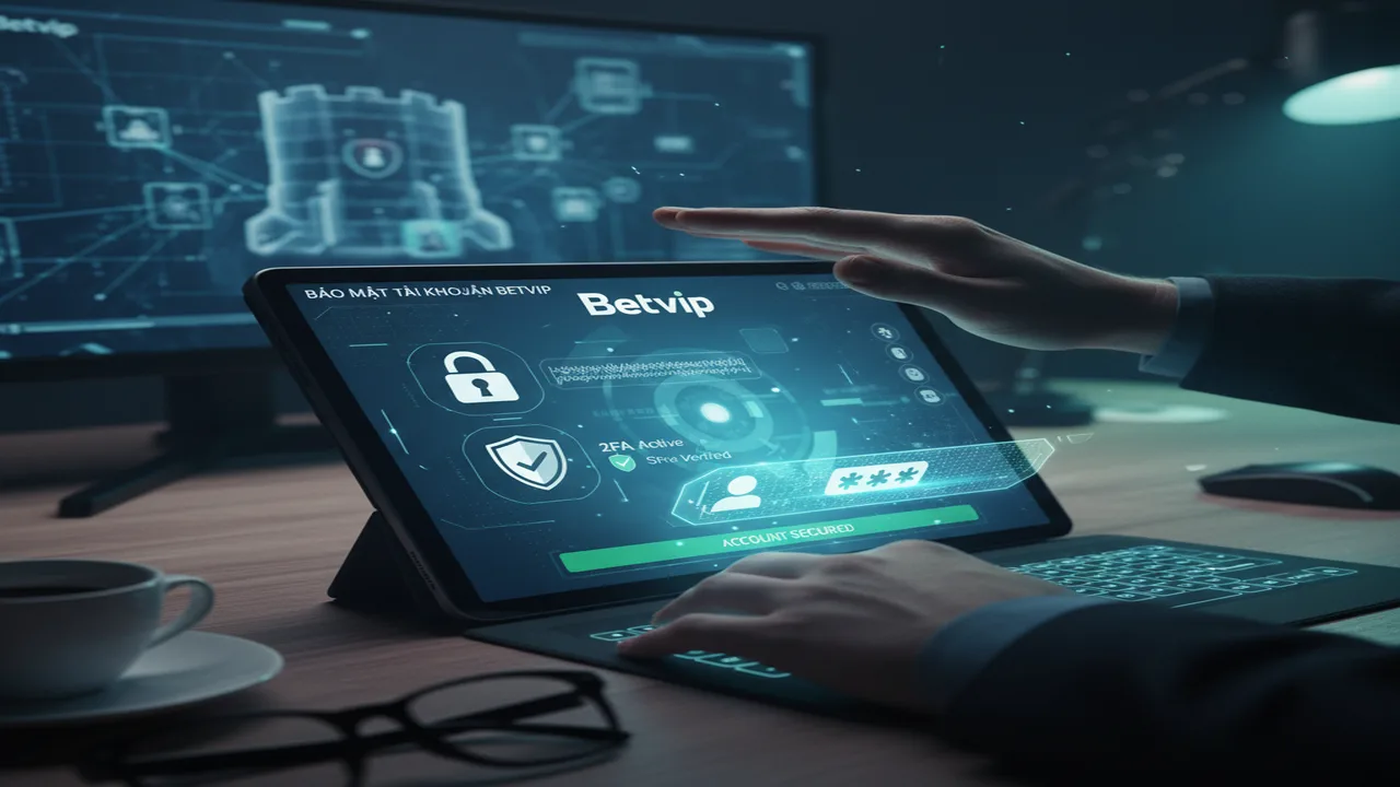 Bảo mật nick an toàn Betvip