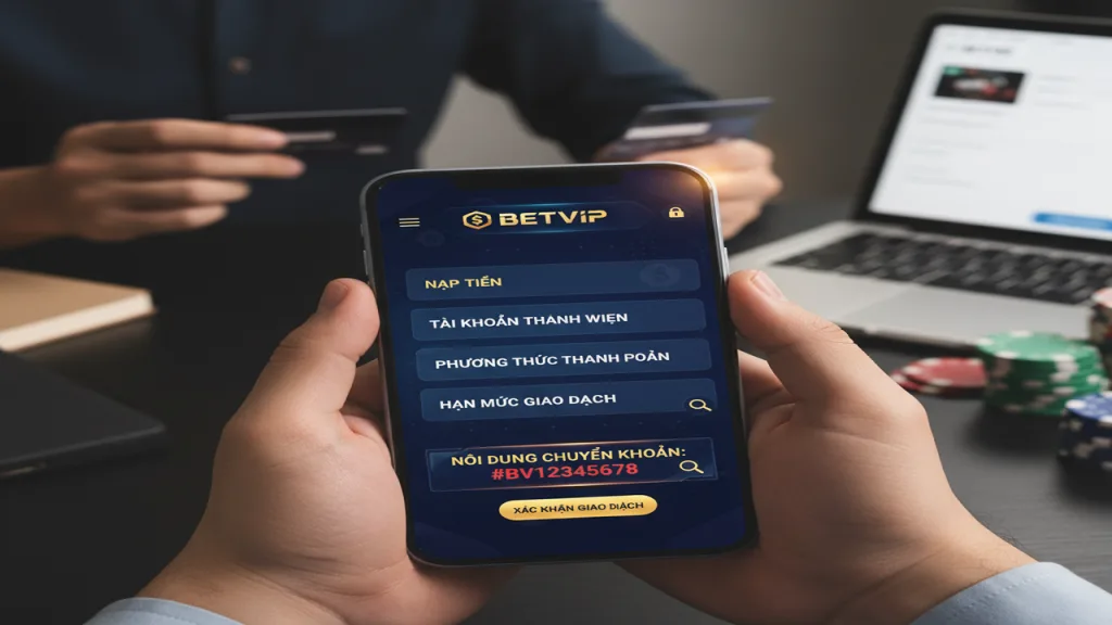 Điều kiện nạp tiền Betvip