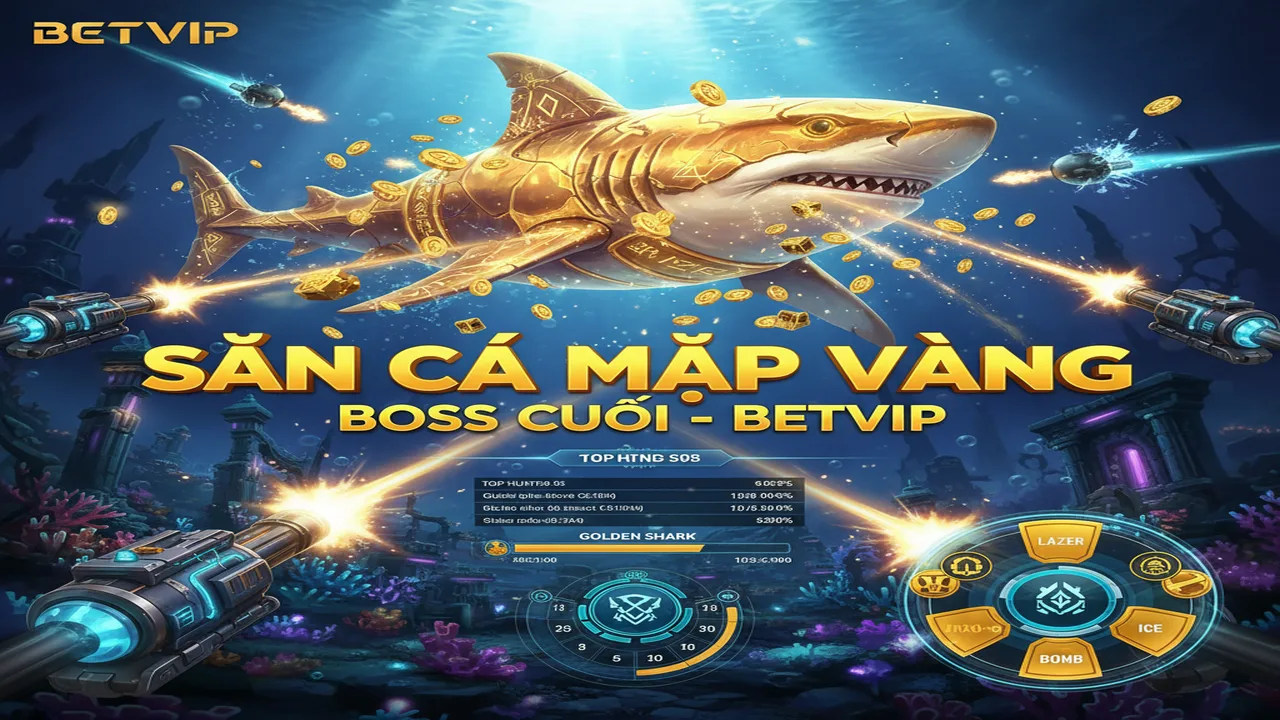 Mẹo săn Cá Mập Vàng Betvip
